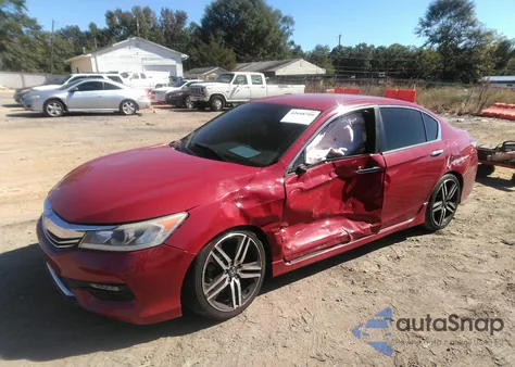 2017 Honda Accord Sport Se z USA, uszkodzony, nr VIN 1HGCR2F12HA109274